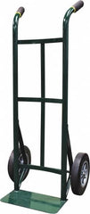 Ability One - 600 Lb Capacity 45" OAH Hand Truck - Steel Handle, Steel, Solid Rubber Wheels - Americas Industrial Supply