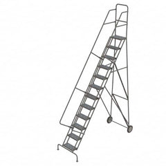 TRI-ARC - Rolling & Wall Mounted Ladders & Platforms Type: Rolling Style: Rolling Platform Ladder - Americas Industrial Supply