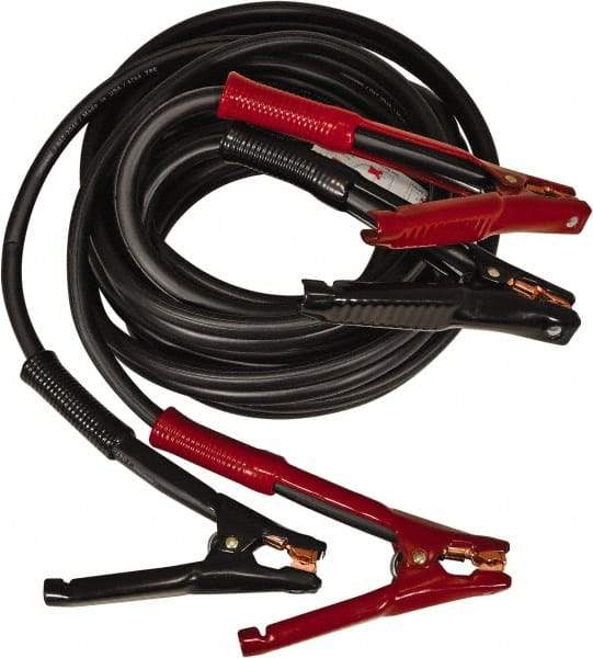 Associated Equipment - Booster Cables Type: Heavy-Duty Booster Cable Wire Gauge: 1/0 AWG - Americas Industrial Supply