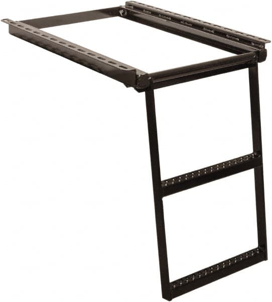 Buyers Products - Steel Retractable Step - 24-1/2" Long, Black, For Use with Universal Use - Americas Industrial Supply