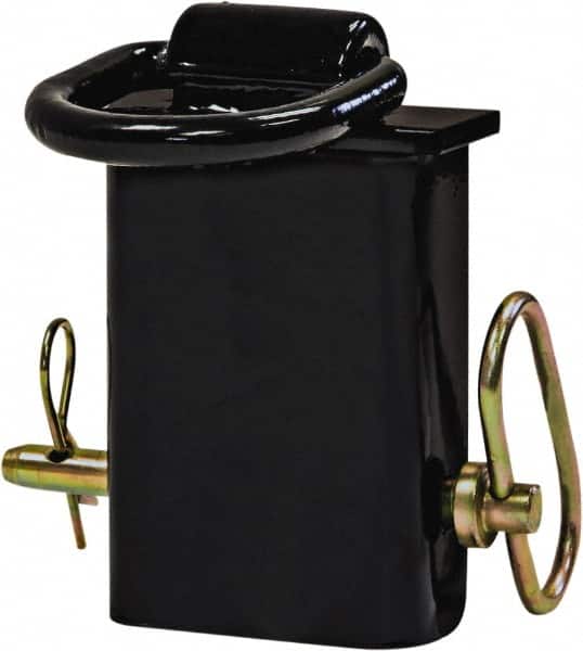 Buyers Products - Steel Forged Stake Pocket D-Ring - 3-1/2" Long, Black, For Use with Cargo Control - Americas Industrial Supply