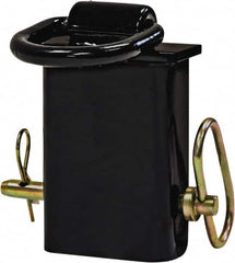 Buyers Products - Steel Forged Stake Pocket D-Ring - 3-1/2" Long, Black, For Use with Cargo Control - Americas Industrial Supply