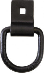 Buyers Products - Steel D-Ring with Integral Bracket - 3-1/2" Long, Black, For Use with Cargo Control - Americas Industrial Supply