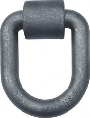 Buyers Products - Steel D-Ring with Integral Bracket - 6" Long, Gray, For Use with Cargo Control - Americas Industrial Supply