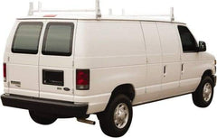 Buyers Products - Steel Ladder Rack - 72" Long, White, For Use with Vans - Americas Industrial Supply