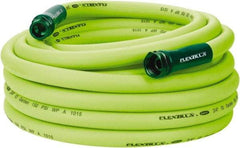 Legacy - 50' Long Garden Hose - 3/4" Diam, 3/4" GHT, Hybrid Polymer, 150 psi, All Season, Green - Americas Industrial Supply