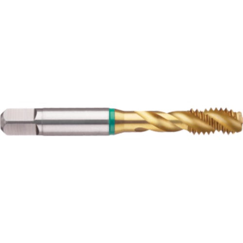 ‎#4-48 3FL 2B Cobalt Bottoming Green Ring Tap FORM-E-TiN - Americas Industrial Supply