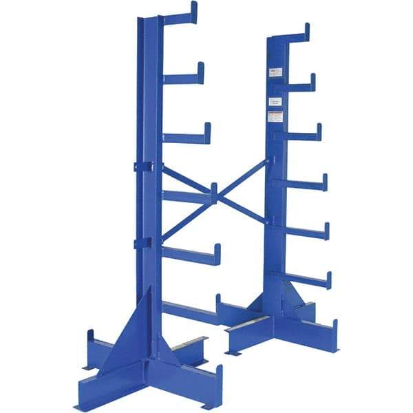 Vestil - Single Sided Upright Cantilever Rack - 450 Lb Capacity, 38" Base Length - Americas Industrial Supply