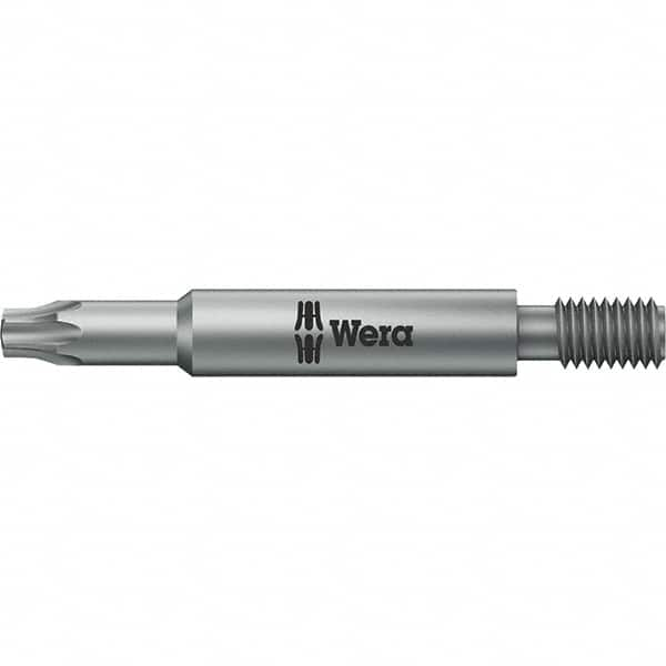 Wera - 1-3/4" Torx Bit - M4 Drive, 45mm OAL - Americas Industrial Supply