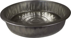 Funnel King - 13 Qt Drain Pan - Galvanized Steel - Americas Industrial Supply