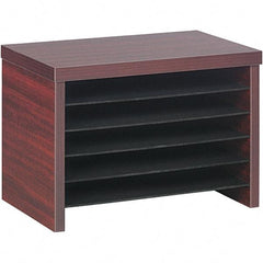 ALERA - Mahogany Desk Riser - Laminate - Americas Industrial Supply