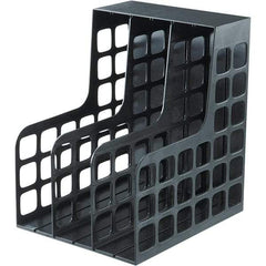 Pendaflex - Black Magazine Rack - Plastic - Americas Industrial Supply