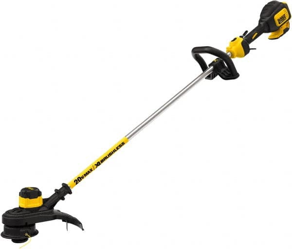 DeWALT - Battery String Trimmer - 13" Cutting Width, 20 Volts - Americas Industrial Supply