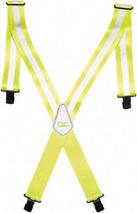 CLC - Suspenders - Elastic, Hi-Viz Lime - Americas Industrial Supply