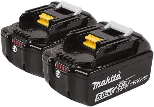 Makita - 18 Volt Lithium-Ion Power Tool Battery - 6 Ahr Capacity, 55 min Charge Time, Series LXT - Americas Industrial Supply