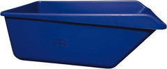 Remco - 149 Gal Blue Rectangular Polyethylene Tub - 21-3/4" High x 32" Diam - Americas Industrial Supply