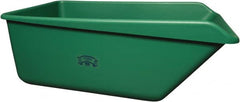 Remco - 149 Gal Green Rectangular Polyethylene Tub - 21-3/4" High x 32" Diam - Americas Industrial Supply