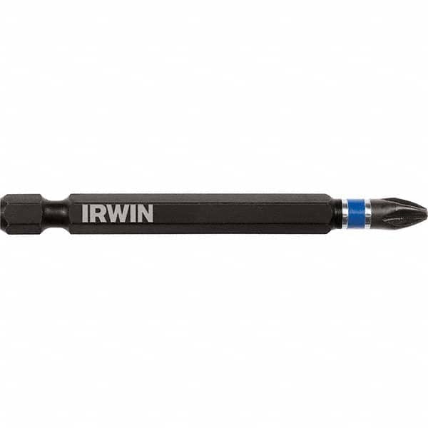 Irwin - Power & Impact Screwdriver Bit Sets Point Type: Phillips, Square, Torx Drive Size: 1/4 Hex - Americas Industrial Supply