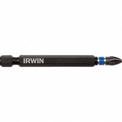 Irwin - Power & Impact Screwdriver Bit Sets Point Type: Phillips, Square, Torx Drive Size: 1/4 Hex - Americas Industrial Supply