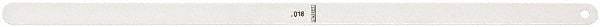 Starrett - Feeler Gages   Thickness (Decimal Inch): 0.0180    Leaf Length (Inch): 12 - Americas Industrial Supply