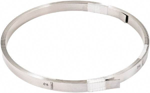 Starrett - Feeler Stock Rolls Thickness (Decimal Inch): 0.0160 Overall Length (Meters): 7.60 - Americas Industrial Supply