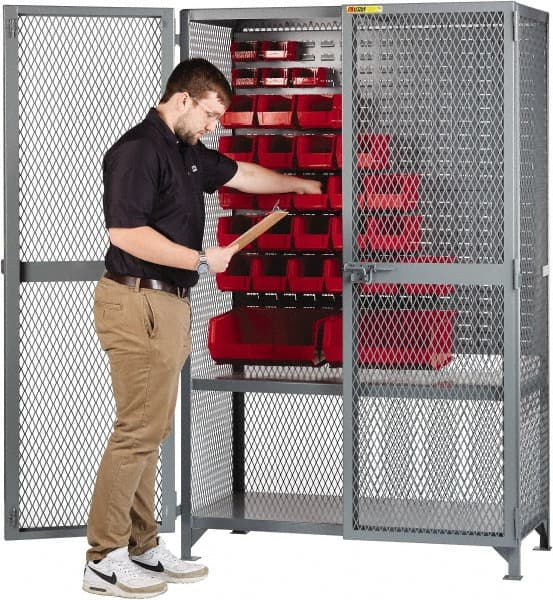 Little Giant - 2 Door, 1 Tier, Storage Cabinets & Lockers - Americas Industrial Supply