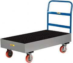 Little Giant - 66 Gal Sump Capacity, Steel Platform - 52" Long x 26" Wide x 19-1/2" High, 3,000 Lb Capacity - Americas Industrial Supply