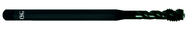 8-32 Dia. - H3 - 3 FL - HSS - Steam Oxide - Long Shank Spiral Flute Tap - Americas Industrial Supply