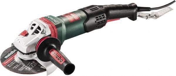 Metabo - 6" Wheel Diam, 9,600 RPM, Corded Angle & Disc Grinder - 5/8-11 Spindle, 120 Volts, 14.5 Amps - Americas Industrial Supply