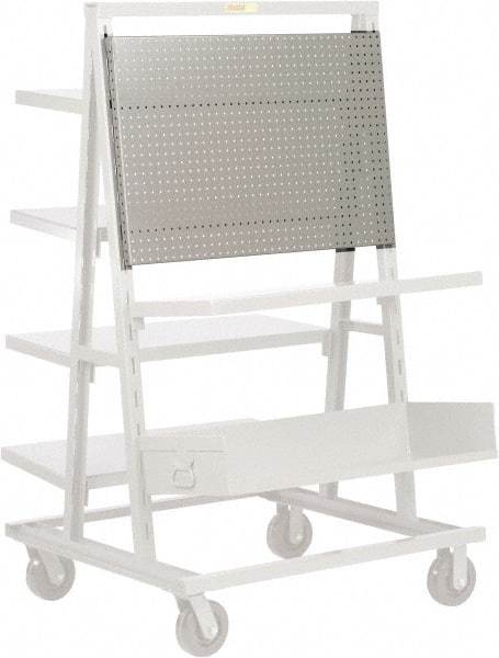 Little Giant - Pegboard Tool Rack - Use with Little Giant Adjustable Tray A-Frame Shelf Trucks - Americas Industrial Supply