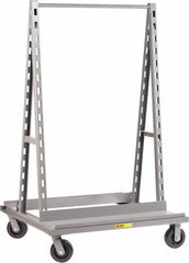 Little Giant - 36" Wide x 67" High x 40" Deep, Adjustable Tray Truck - 2,000 Lb Capacity - Americas Industrial Supply