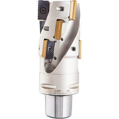 Iscar - Multimaster 32mm Camfix 32 Taper Shank Milling Tip Insert Holder & Shank - 35mm Projection, T05 Neck Thread, 7.6mm Nose Diam - Americas Industrial Supply