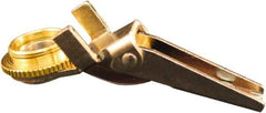 Milton - 150 Max psi Closed Check Brass Air Chuck - Clip On Chuck, Lock-On - Americas Industrial Supply