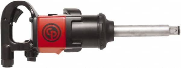 Chicago Pneumatic - 1" Drive, 6,200 RPM, 1,770 Ft/Lb Torque Impact Wrench - D-Handle, 40.4 CFM, 90 psi, 3/8" NPT Inlet - Americas Industrial Supply