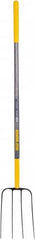 True Temper - Fork with 48" Handle with Grips - 8-1/4" Blade Width, 4 Tines, 12-1/2" Tine Length - Americas Industrial Supply