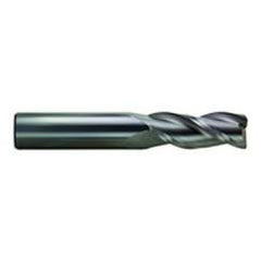 3/8" Dia. - 2-1/2" OAL - AlTiN - CBD - 35° Helix HP End Mill - 3 FL - Americas Industrial Supply
