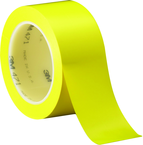 List 471 3" x 36 yds Vinyl Tape - Yellow - Americas Industrial Supply