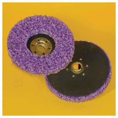 ‎4 1/2 in × 5/8-11 TN Quick-Change Clean & Strip XT Disc SXCS Purple Alt Mfg # 33194 - Americas Industrial Supply