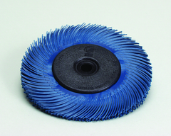 6 x 1" - 400 Grit - Ceramic - Radial Bristle Brush - Americas Industrial Supply