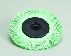 6 x 1" - 1 Micron Grit - Ceramic - Radial Bristle Brush - Americas Industrial Supply