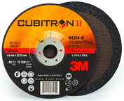 9 x 1/4 x 5/8 Type 27 Q/C Depressed Center Wheel-Cubitron II - Americas Industrial Supply