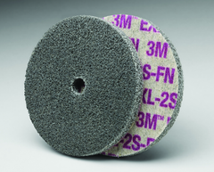 6 x 1 x 1/2" - 2SFIN Grade - Scotch-Brite™ EXL Unitized Deburring Wheel - Americas Industrial Supply