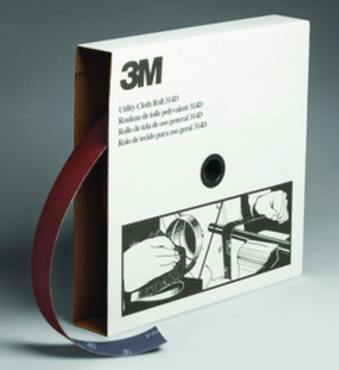 2" x 50 Yds - P50 Grit - Aluminum Oxide - X Weight - Utility Cloth Roll 314D - Americas Industrial Supply
