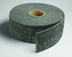 4'' x 30 ft. - Grade S Very Fine Grit - Scotch-Brite Clean & Finish Non Woven Abrasive Roll - Americas Industrial Supply