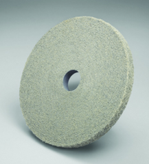 6" - MED Grit - Aluminum Oxide - Convolute EXL Deburring Wheel - Americas Industrial Supply