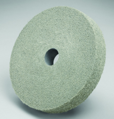 6" - MED Grit - Aluminum Oxide - Convolute EXL Deburring Wheel - Americas Industrial Supply