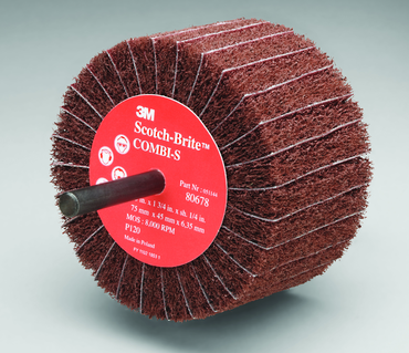 3" - P120 Grit - Aluminum Oxide - Combi-S Wheel - Americas Industrial Supply