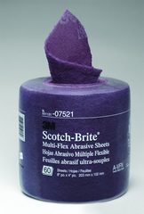 8" x 20' - A VFN Grade - Scotch-Brite™ Multi-Flex Abrasive Sheet Roll - Americas Industrial Supply