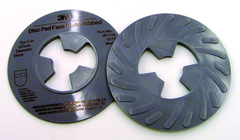 9" - Disc Pad Face Palte - Ribbed - Hard - Americas Industrial Supply