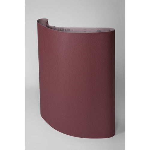 3M Cloth Belt 340D P100 X-weight 52″ × 103″ Sine-lok Single-flex - Exact Industrial Supply